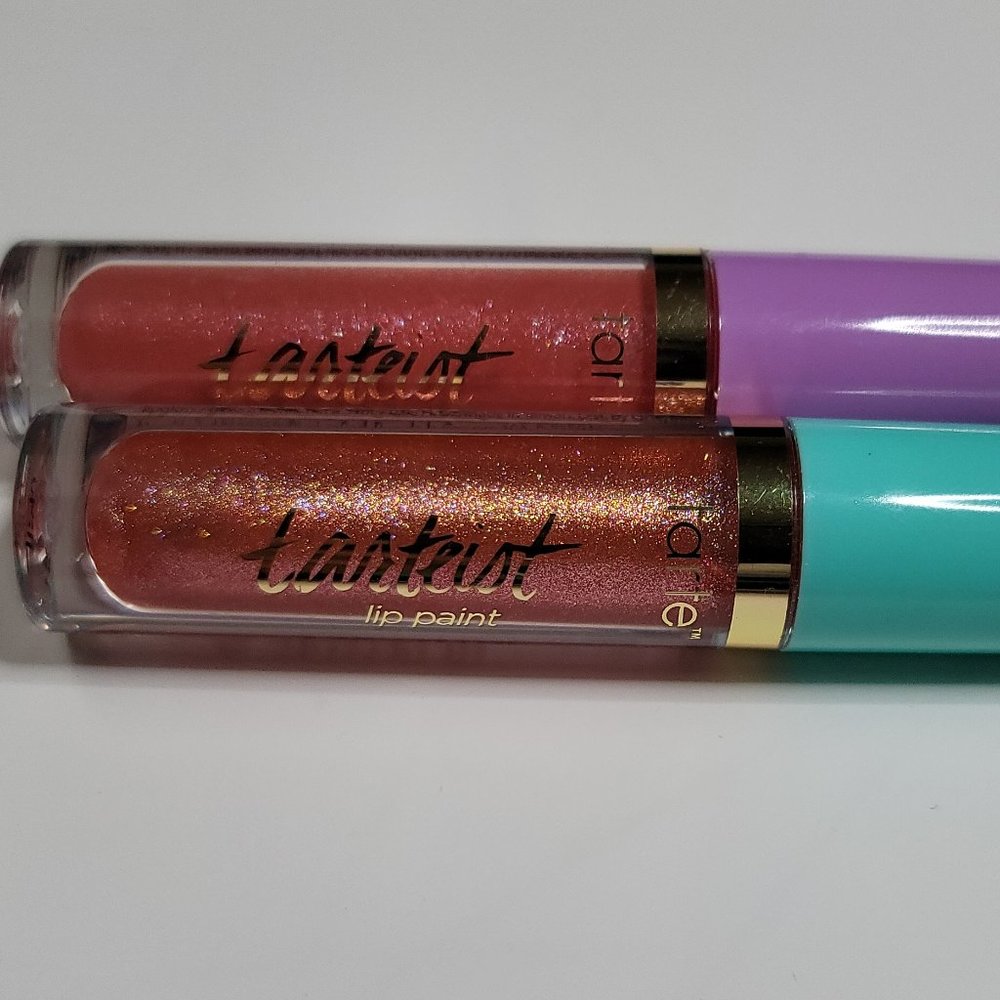Tarte Tarteist Lip Paint gloss in “mttn” + “chill” Set of 2